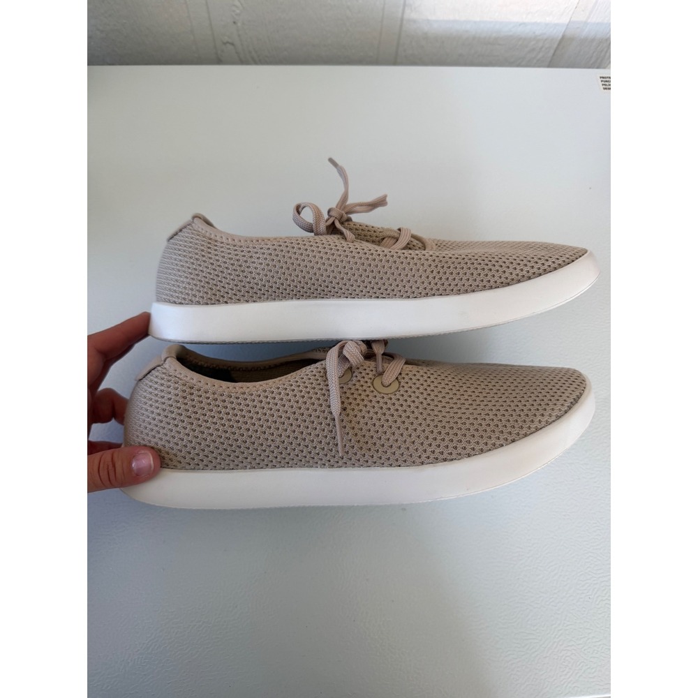 Allbirds Tree Skippers Sneakers Women's 11 Beige Tan Casual Comfort Shoes - Picture 4 of 10